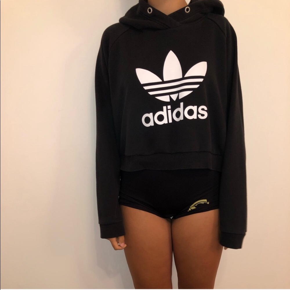 Cropped Adidas Sweatshirt